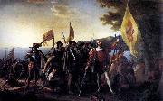John Vanderlyn Columbus Landing at Guanahani, 1492 France oil painting artist